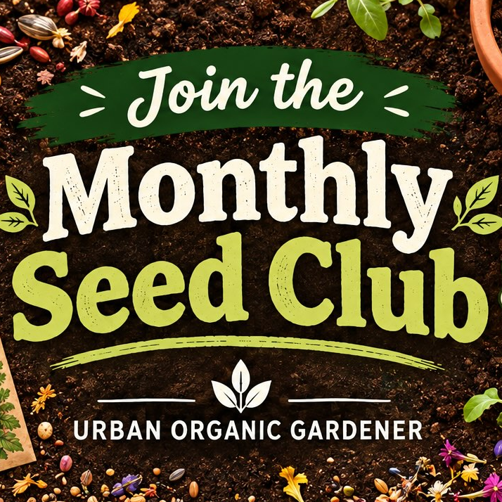 The Seed Club (BASIC PLAN) 3 seed packs/month plus essentials
