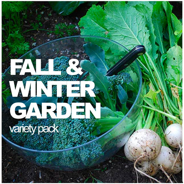 All-in-One Fall/Winter Variety Pack - SeedsNow.com